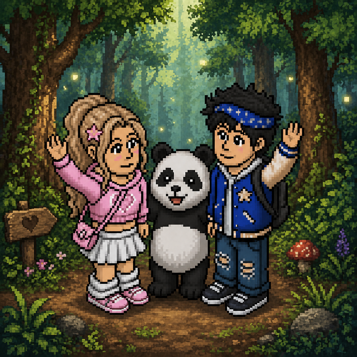 Holo Hotel welcome scene